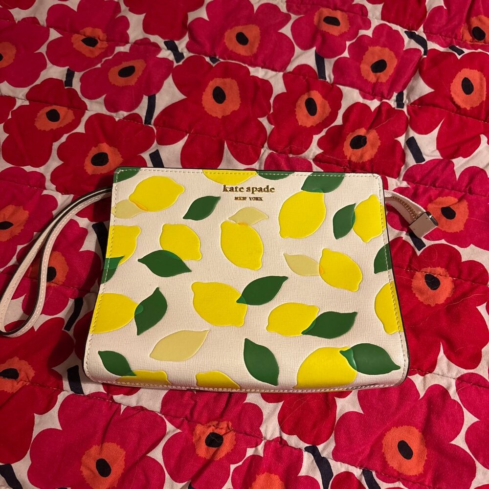 Kate Spade Lemon Wristlet